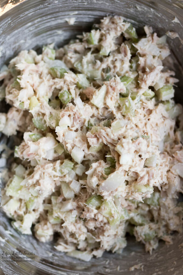 Tuna Salad Recipe Basic, Mayonnaise, Celery, Tuna Life's Little Sweets