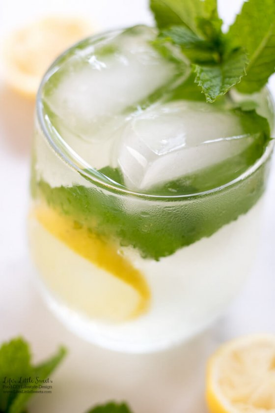 Mint Lemonade Recipe (Iced) Life's Little Sweets