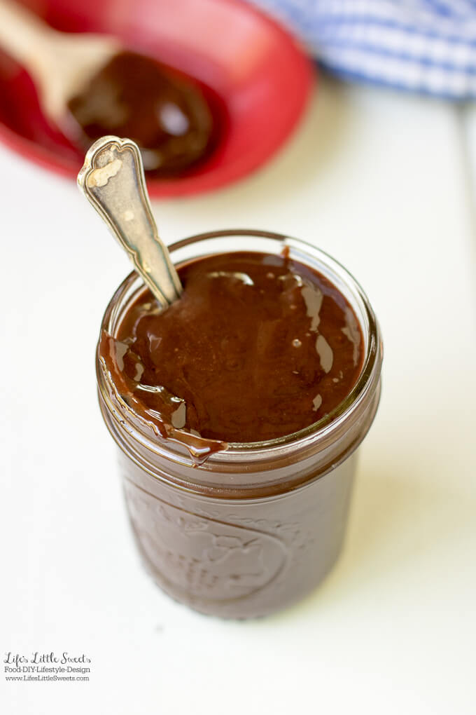 This Chocolate Ganache Recipe is perfect for drizzling over ice cream, cake or your favorite dessert. Only 2 ingredients and a 5 minutes cook time!
