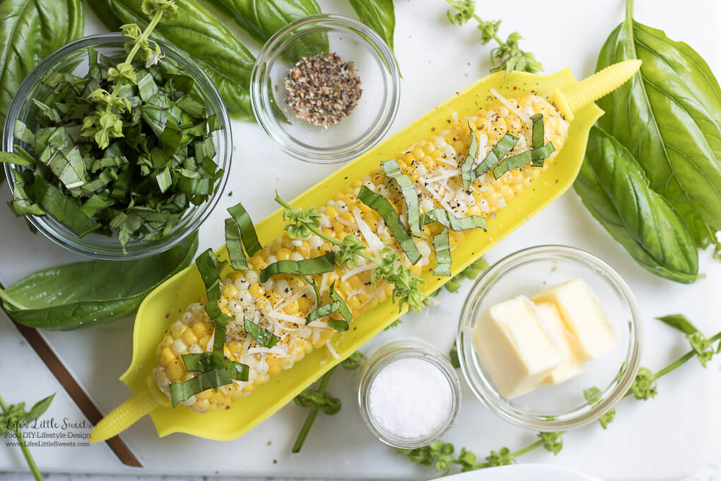 Basil Butter Corn Summer, GardenInspired