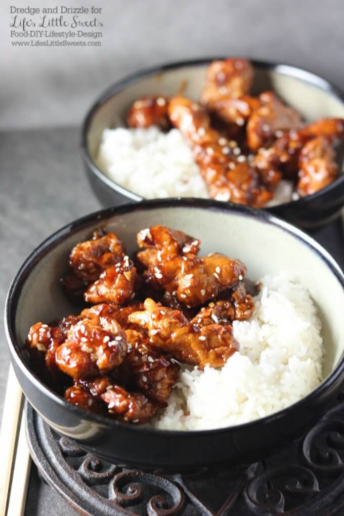 Try making your very own Sesame Chicken at home! It may take a little more time than driving to the nearest Chinese restaurant, but this labor of love is totally worth it! #Chinesetakeout #chicken #recipes #dinner #sesamechicken #meal #recipe #savory