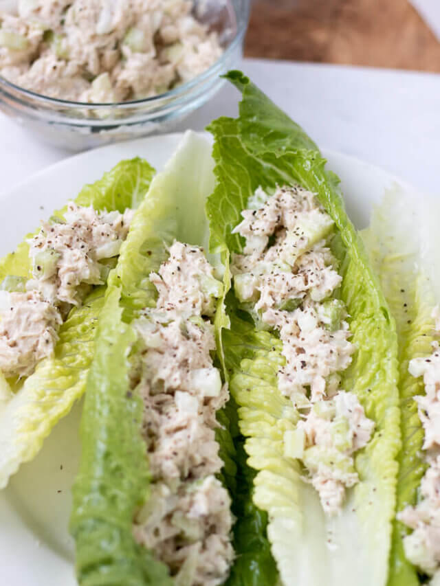 Tuna Salad Lettuce Wraps Story