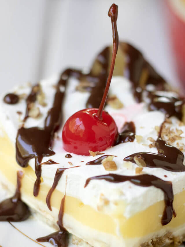 Banana Split Lush Dessert Recipe Story