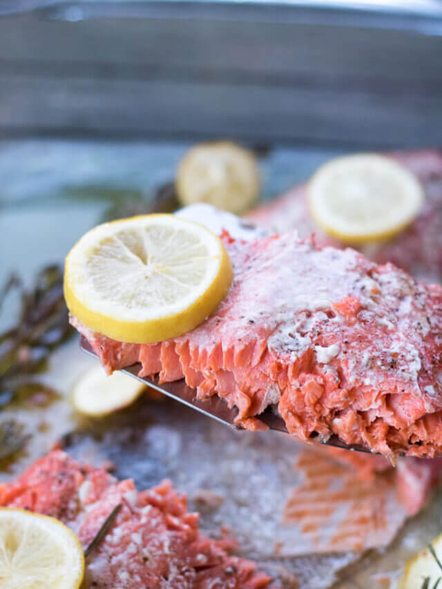  Lemon Rosemary Salmon Story