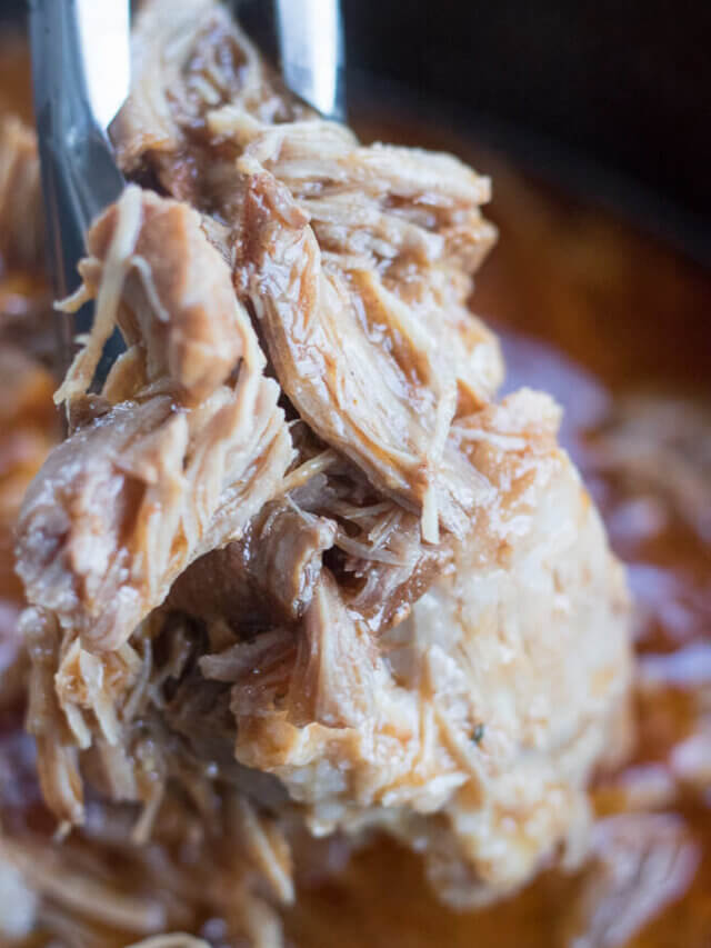 Slow Cooker Texas Pulled Pork Story