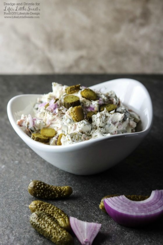 Dill Pickle Dip (Easy, Quick, Entertaining, Starters) Life's Little