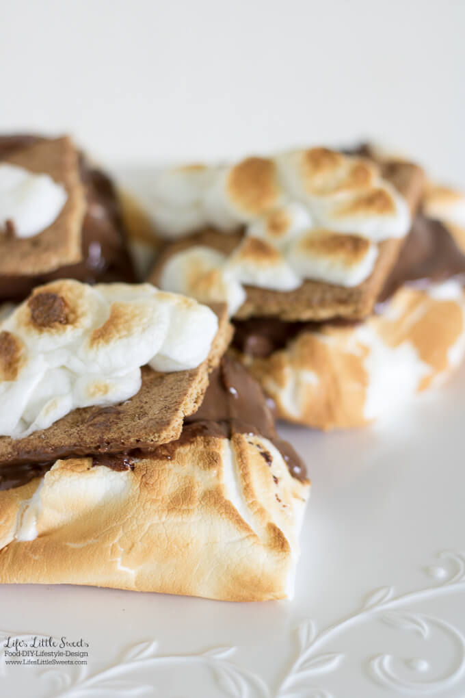 This Jumbo S'Mores Recipe is my XL version of s'mores! Kids of all ages can enjoy this chocolate-y, classic, dessert treat Summer and Fall or all year round!
