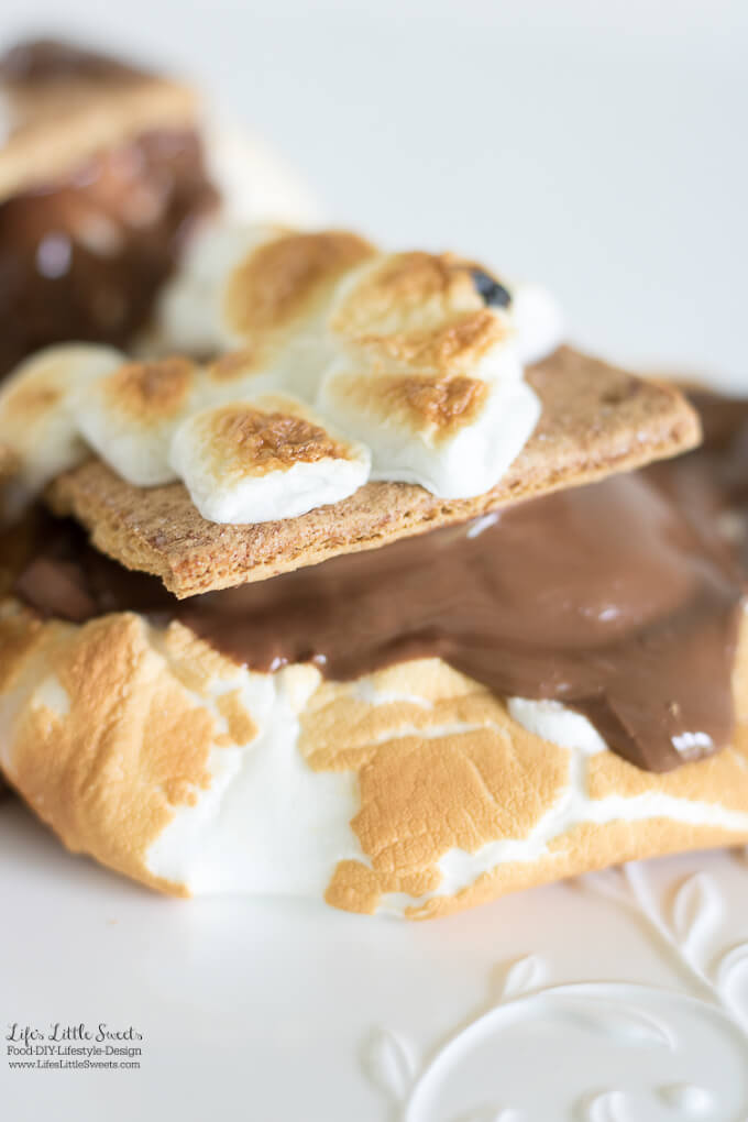 This Jumbo S'Mores Recipe is my XL version of s'mores! Kids of all ages can enjoy this chocolate-y, classic, dessert treat Summer and Fall or all year round!