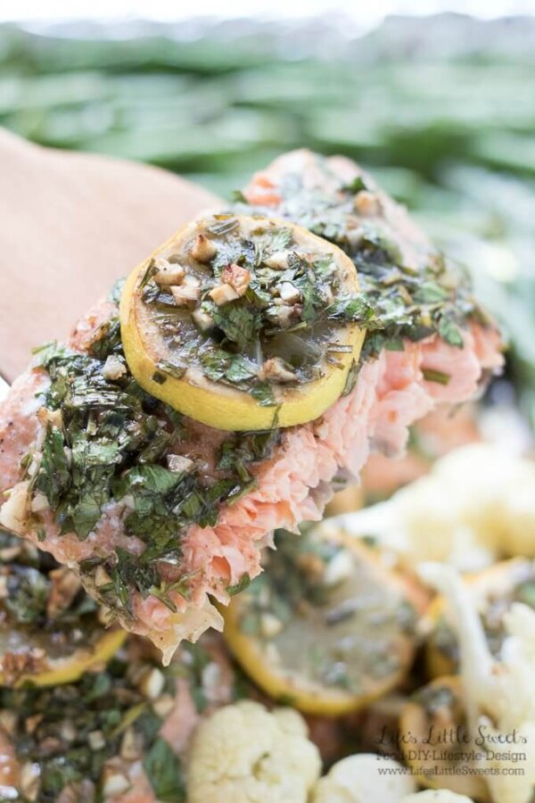 Sheet Pan Lemon Tarragon Salmon Dinner (30 Mins!) Life's Little Sweets