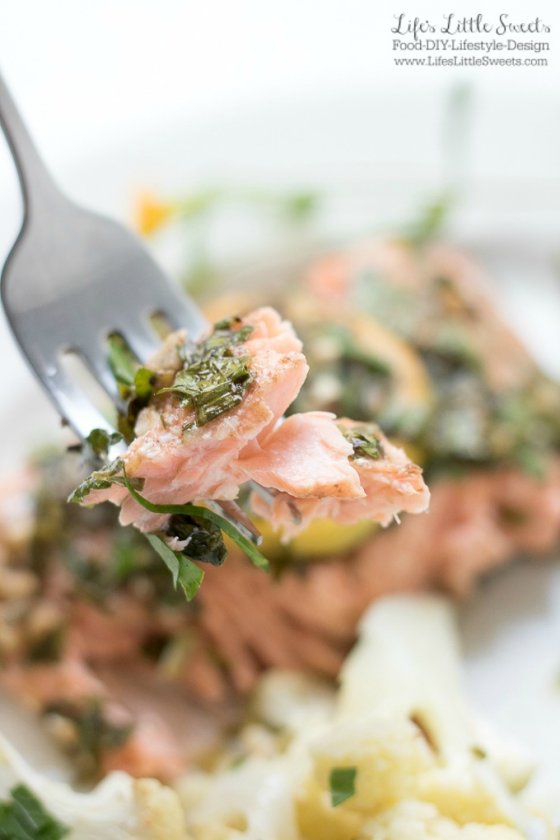 Sheet Pan Lemon Tarragon Salmon Dinner (30 Mins!) Life's Little Sweets