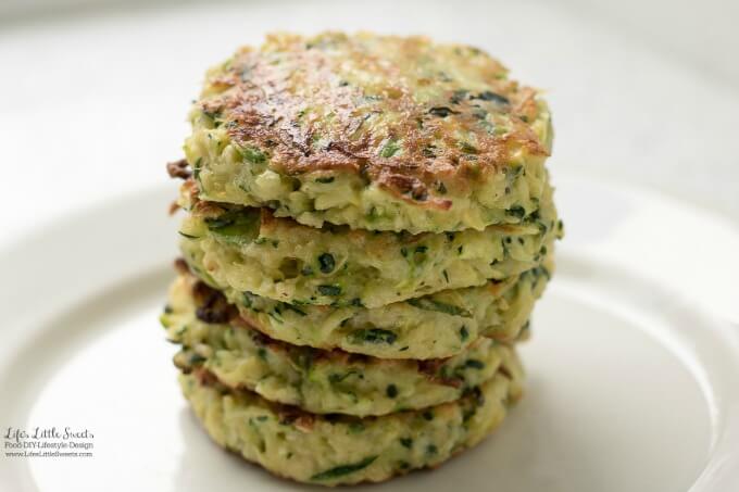 Homemade Zucchini Fritters are a great, tasty way to use up Summer zucchini. Serve them for breakfast, brunch or lunch!