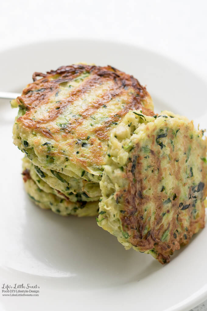 Homemade Zucchini Fritters are a great, tasty way to use up Summer zucchini. Serve them for breakfast, brunch or lunch! 