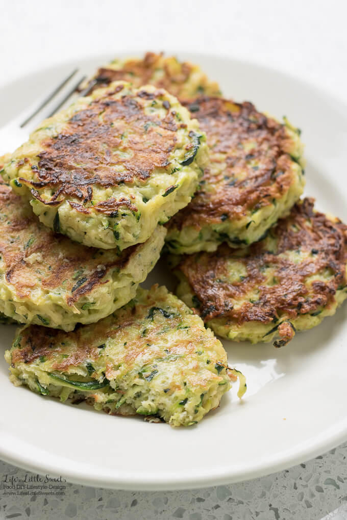 Homemade Zucchini Fritters are a great, tasty way to use up Summer zucchini. Serve them for breakfast, brunch or lunch! 
