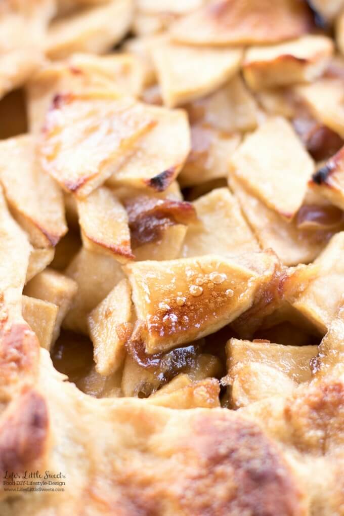 Apple Date Galette has Fall flavors of apples, cinnamon, brown sugar and dates. Enjoy this 