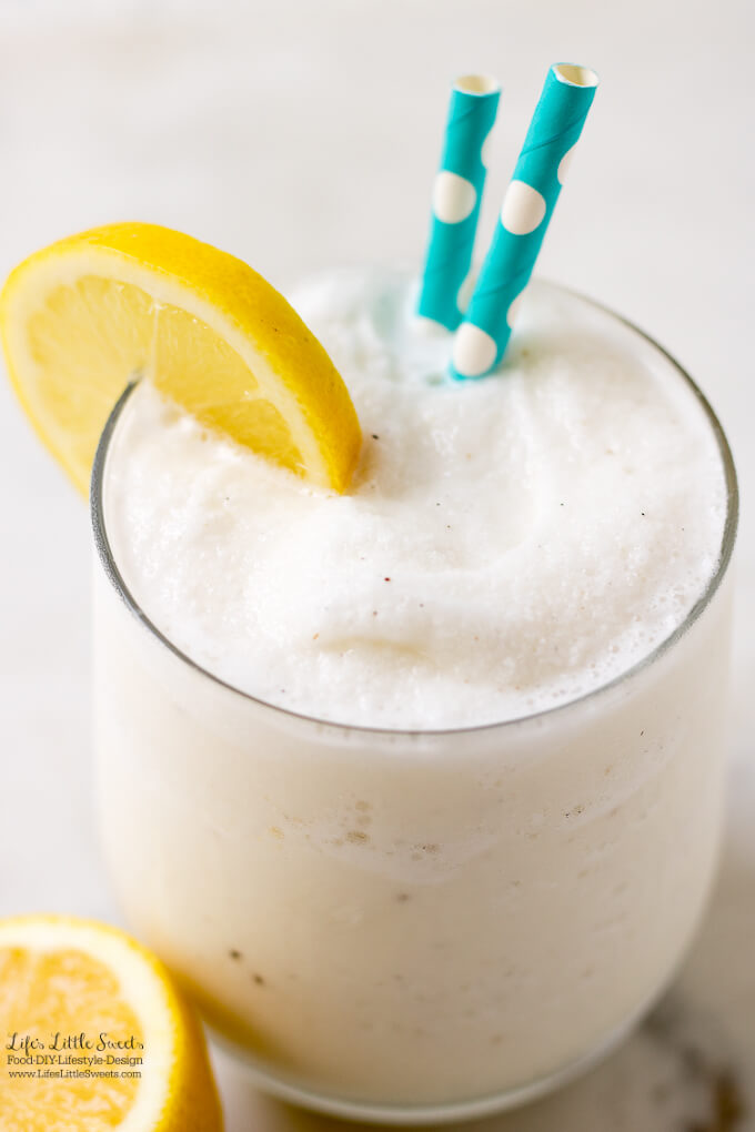 Homemade Frosted Lemonade