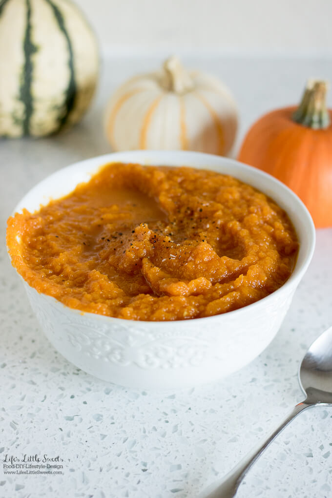 This Carrot Pumpkin Soup is savory, warm and soothing with Fall flavors. Try this healthy soup for dinner tonight!