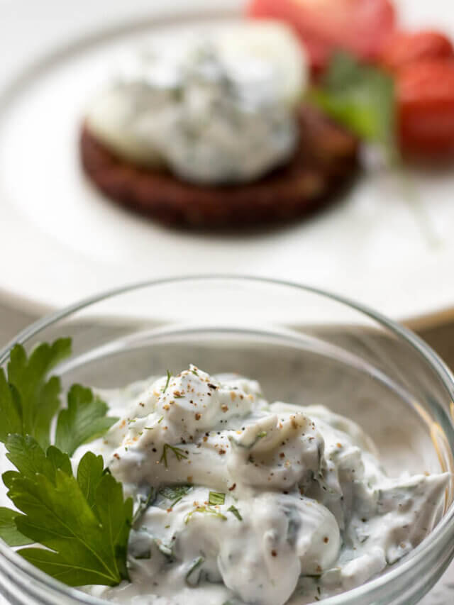 Garden Herb Mayonnaise Story