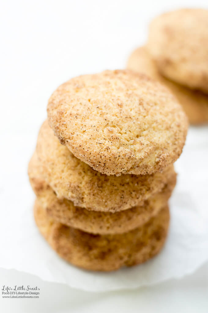 Pumpkin Snickerdoodle Cookies are the perfect Fall recipe with it's warm, cinnamon-y, pumpkin spice-sugar coating on the outside and pumpkin flavor on the inside. Enjoy these pillow-y, soft cookies with a mug of tea or coffee.