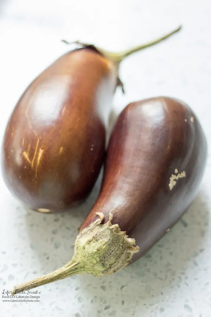 Stove Top Grilled Eggplant on a counter