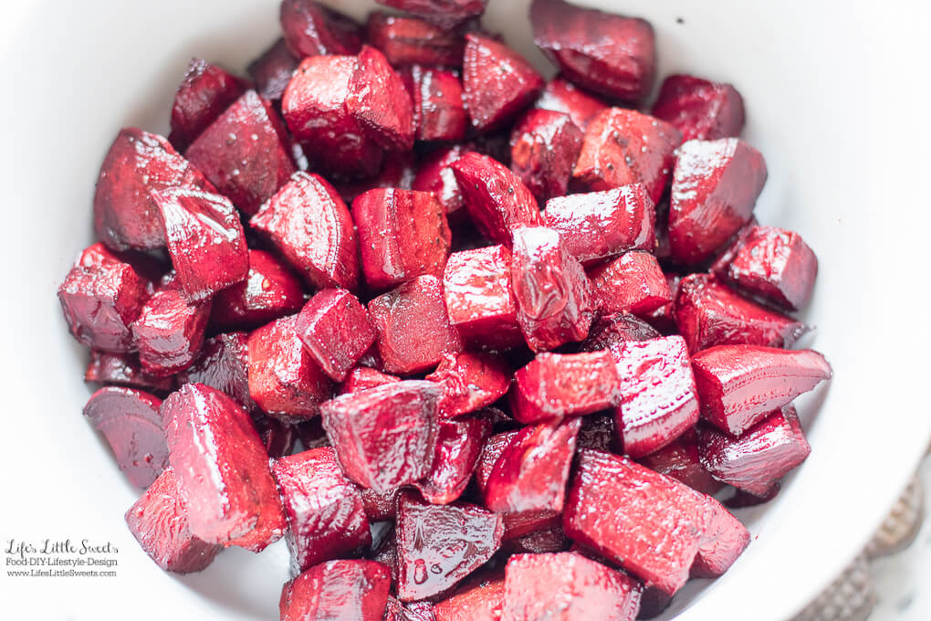 Oven Roasted Beets are a delicious Fall favorite and a great side dish for dinner or enjoyed over a salad. (vegan, gluten-free)