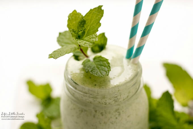 Lemon Mint Frappé is an frozen, refreshing, sweet and tart drink that will make your taste buds happy. This recipe uses Torani Real Cream Plain Frappé Mix. #MyToraniFrappe #CollectiveBias #ad #drink #mint #lemon #freshmint #Torani #frappe #ice 