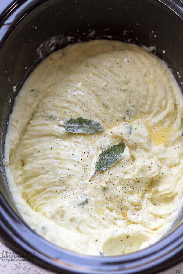 Perfect Sage Thyme Butter Whipped Potatoes Life's Little Sweets