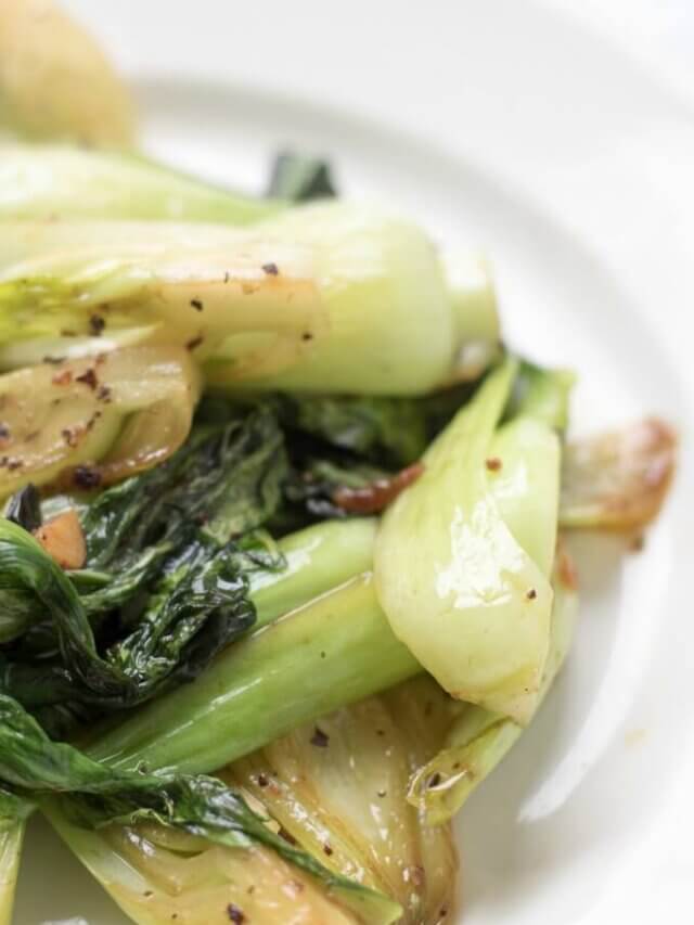 Sautéed Bok Choy Story