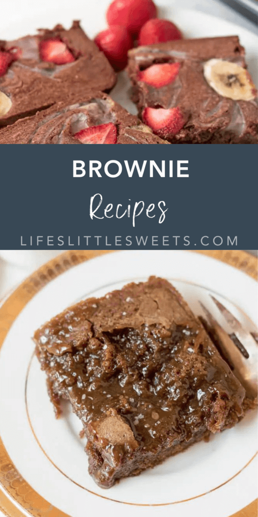 brownies recipe collection with text overlay