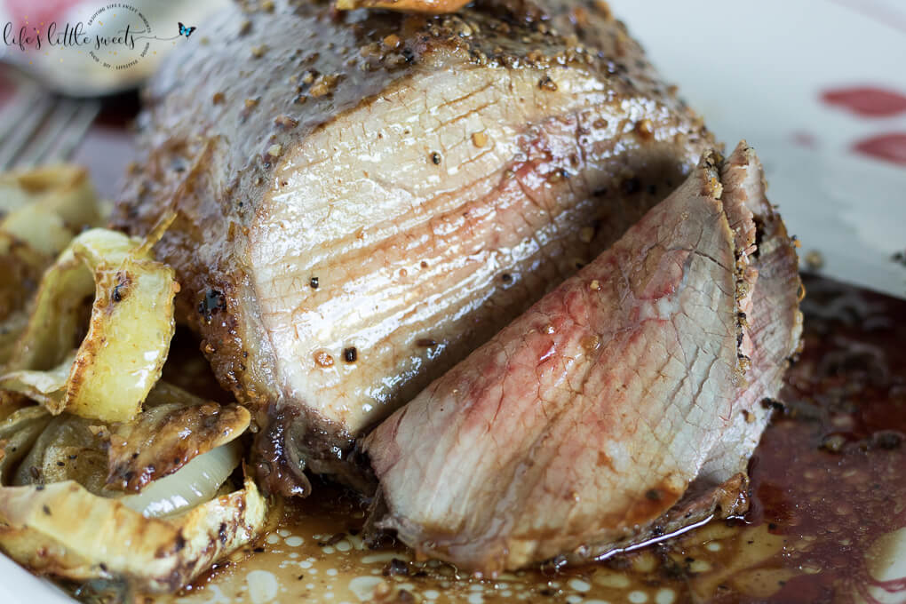Garlic Herb Eye of the Round Roast Life's Little Sweets