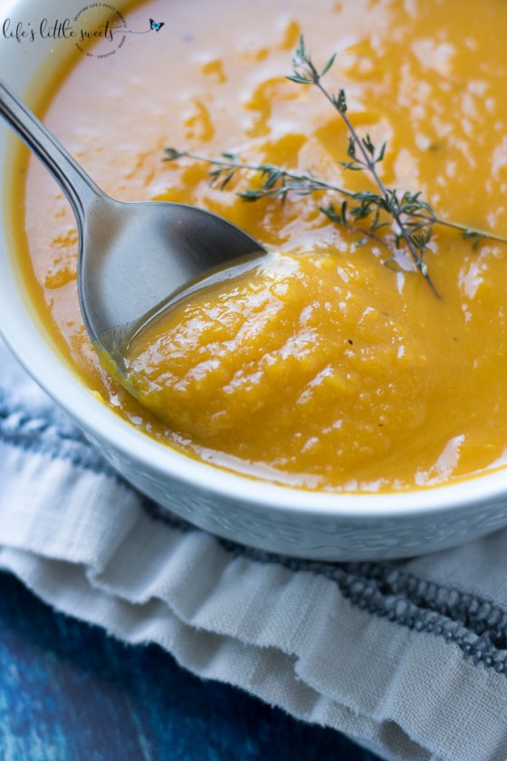 Roasted Butternut Squash Soup (Vegan, GlutenFree) Life's Little Sweets