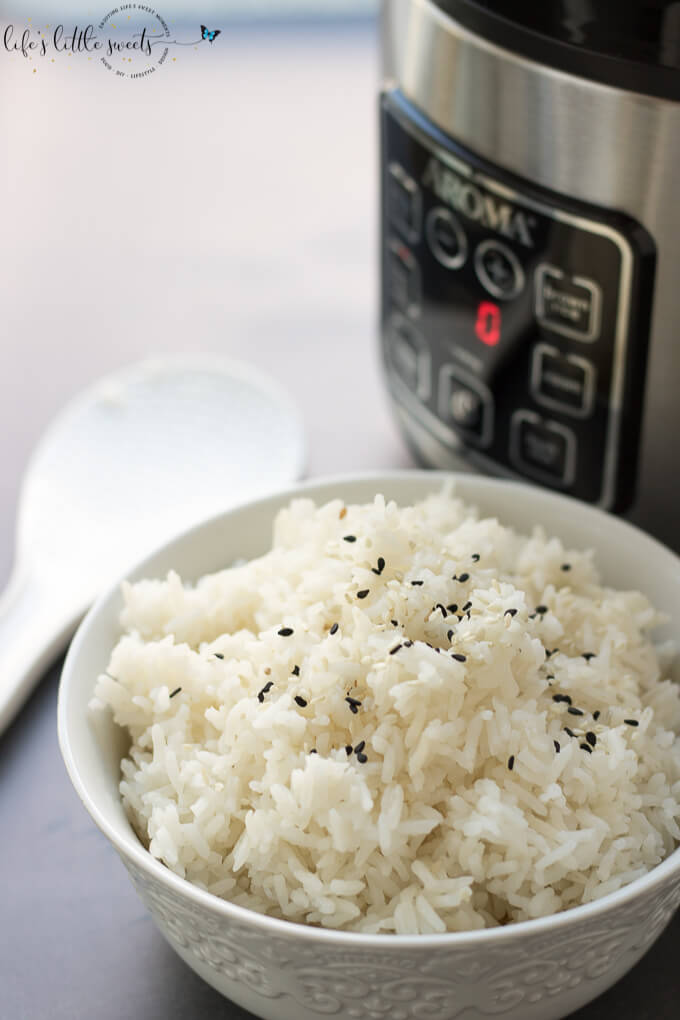How to Make Rice in a Rice Cooker (Aroma Housewares Instructions) - Life's  Little Sweets