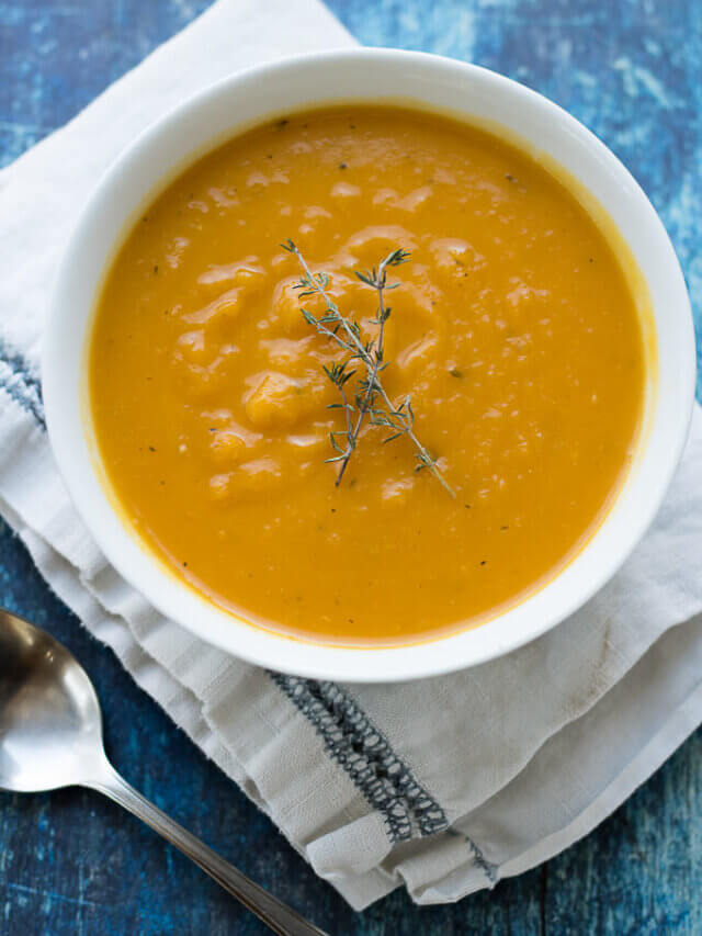 Roasted Butternut Squash Soup Story