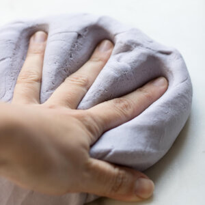 Relaxing DIY Lavender Playdough Recipe (Easy,