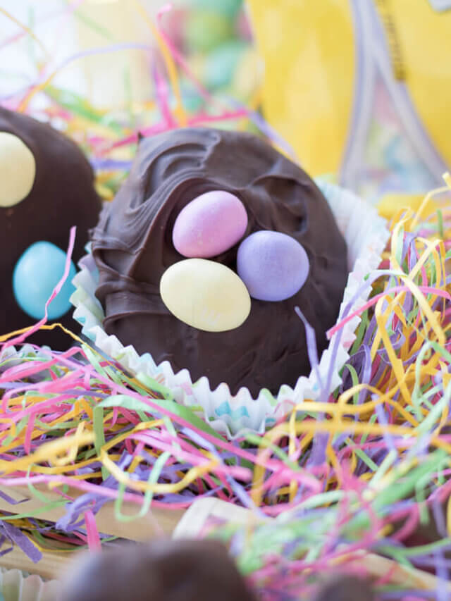 Chocolate Peanut Butter Eggs Story