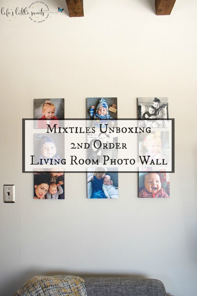 Mixtiles Unboxing 2nd Order Living Room Photo Wall