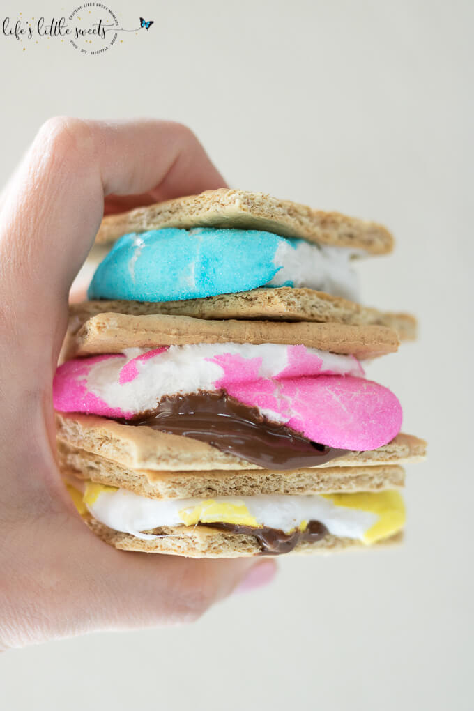 Peeps S'Mores - Easter, Skillet or Microwave - Life's Little Sweets