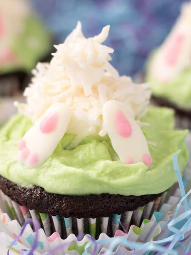 Bunny Butt Cupcakes Story