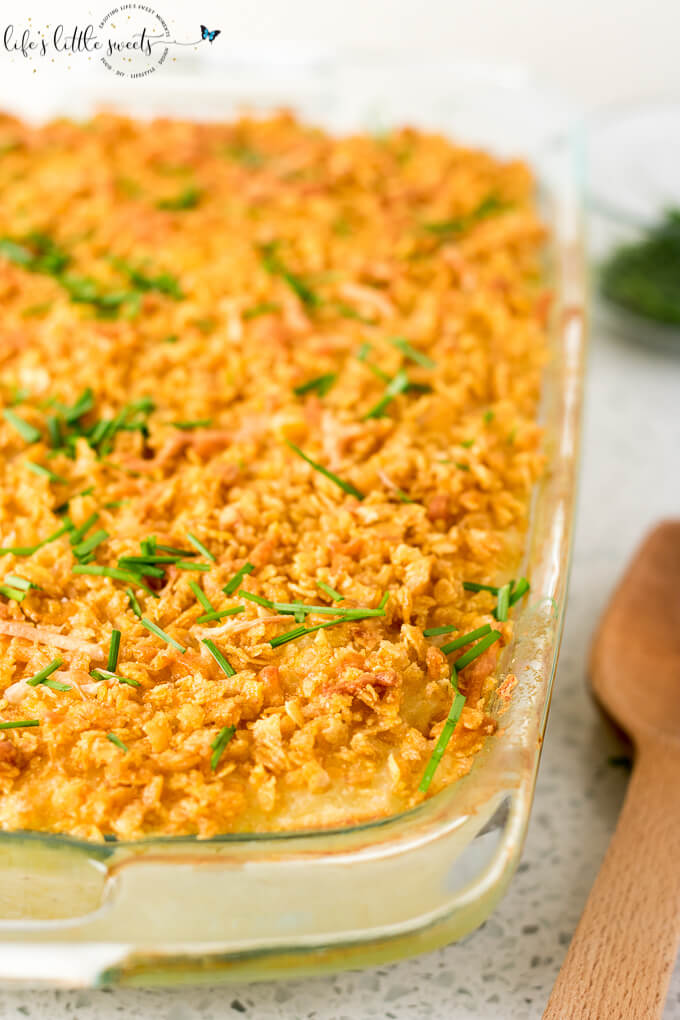 Funeral Potatoes (Cheesy, Hash Browns, Casserole) Life's Little Sweets