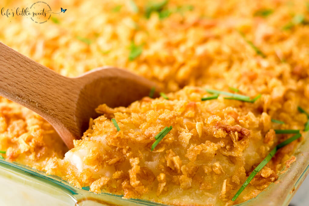 Funeral Potatoes (Cheesy, Hash Browns, Casserole) Life's Little Sweets