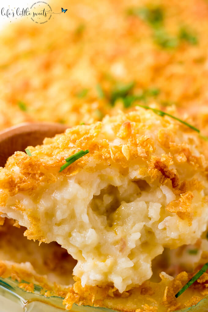 Funeral Potatoes (Cheesy, Hash Browns, Casserole) Life's Little Sweets