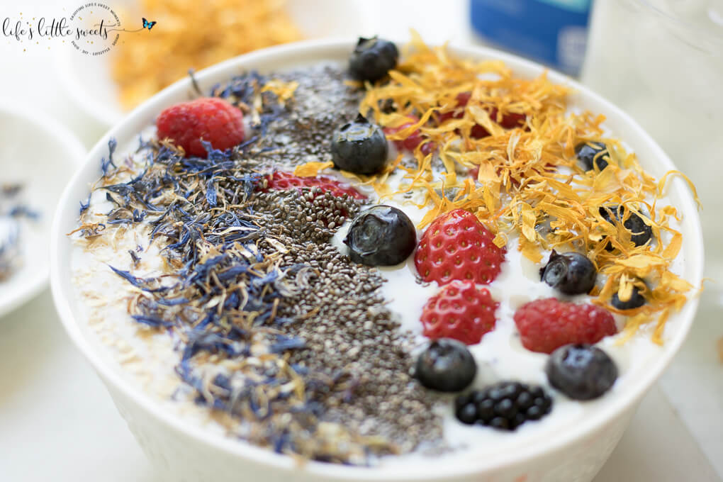 Easy Vanilla Protein Fruit Smoothie Bowl Life's Little Sweets