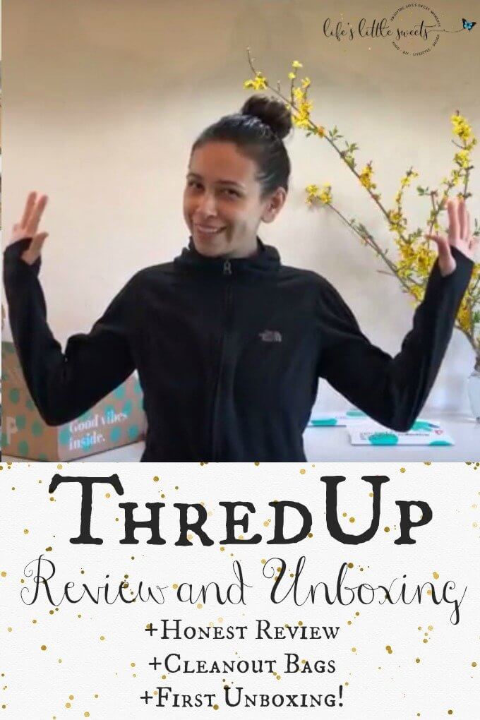 ThredUp Review and Unboxing - Cleanout Bags, My Honest Review, First Unboxing! #secondhandfirst #unboxing #thredup #review @thredup #cleanoutbags #springcleaning