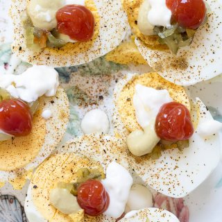 Lazy Person Deviled Eggs