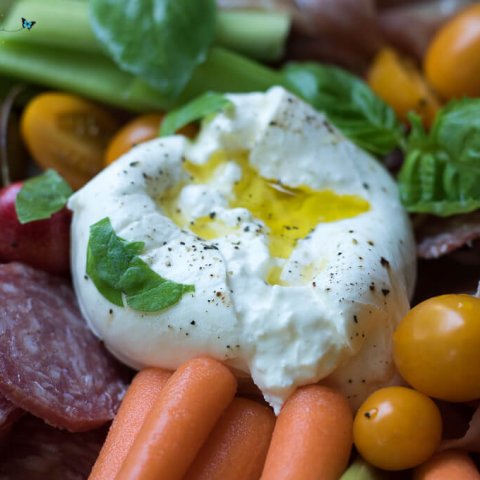 Burrata Charcuterie Board