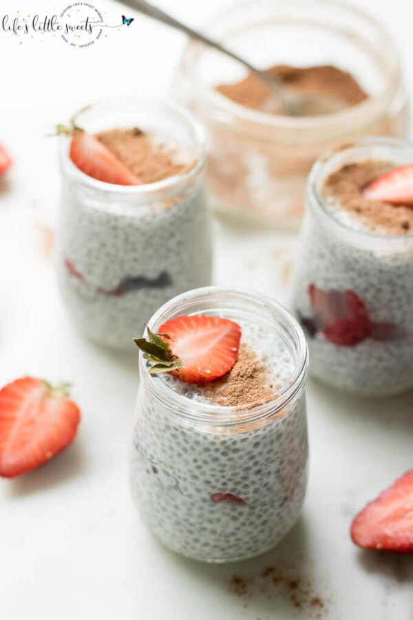 Chia Pudding Maple Syrup, Vegan Option Life's Little Sweets