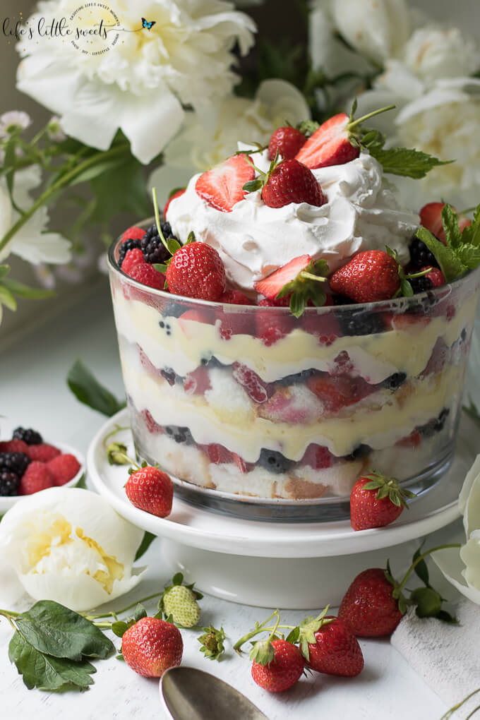 Mixed Summer Berry Trifle