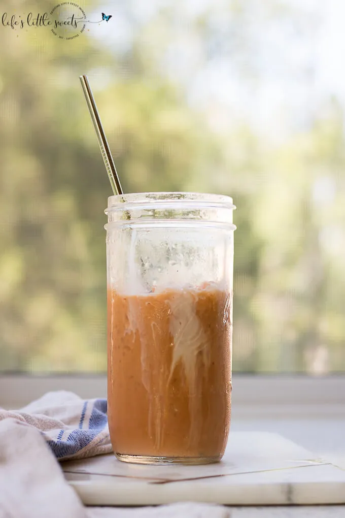 Iced Coffee in Mason Jars  Food Images ~ Creative Market