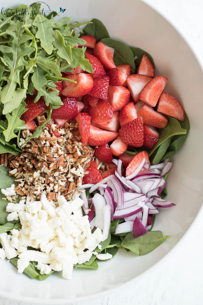 Layered Strawberry Salad