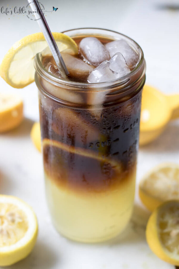 Coffee Lemonade Recipe (Iced) Simple Syrup Life's Little Sweets
