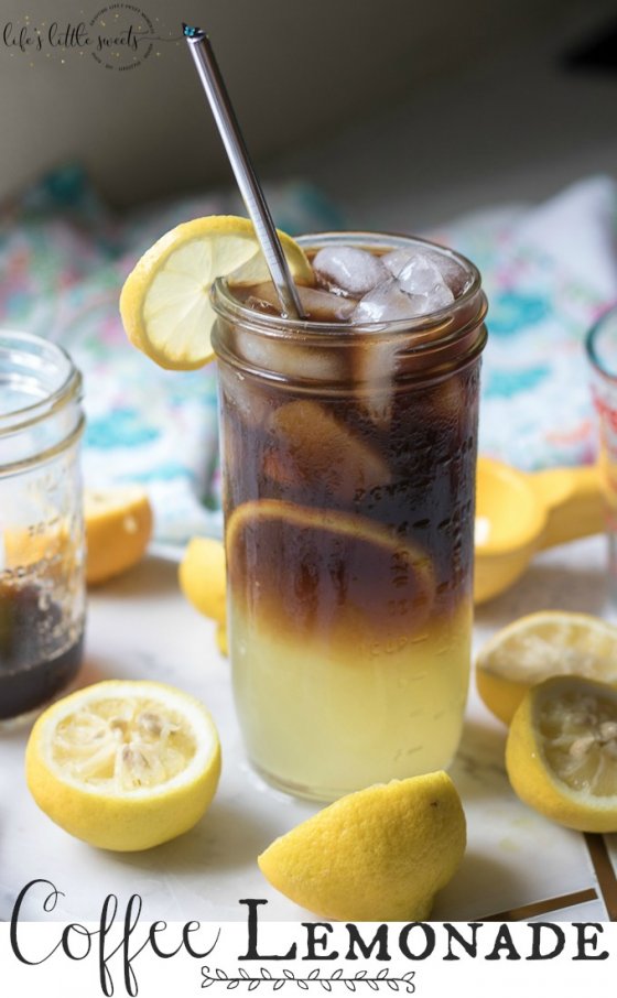 Coffee Lemonade Recipe (Iced) Simple Syrup Life's Little Sweets